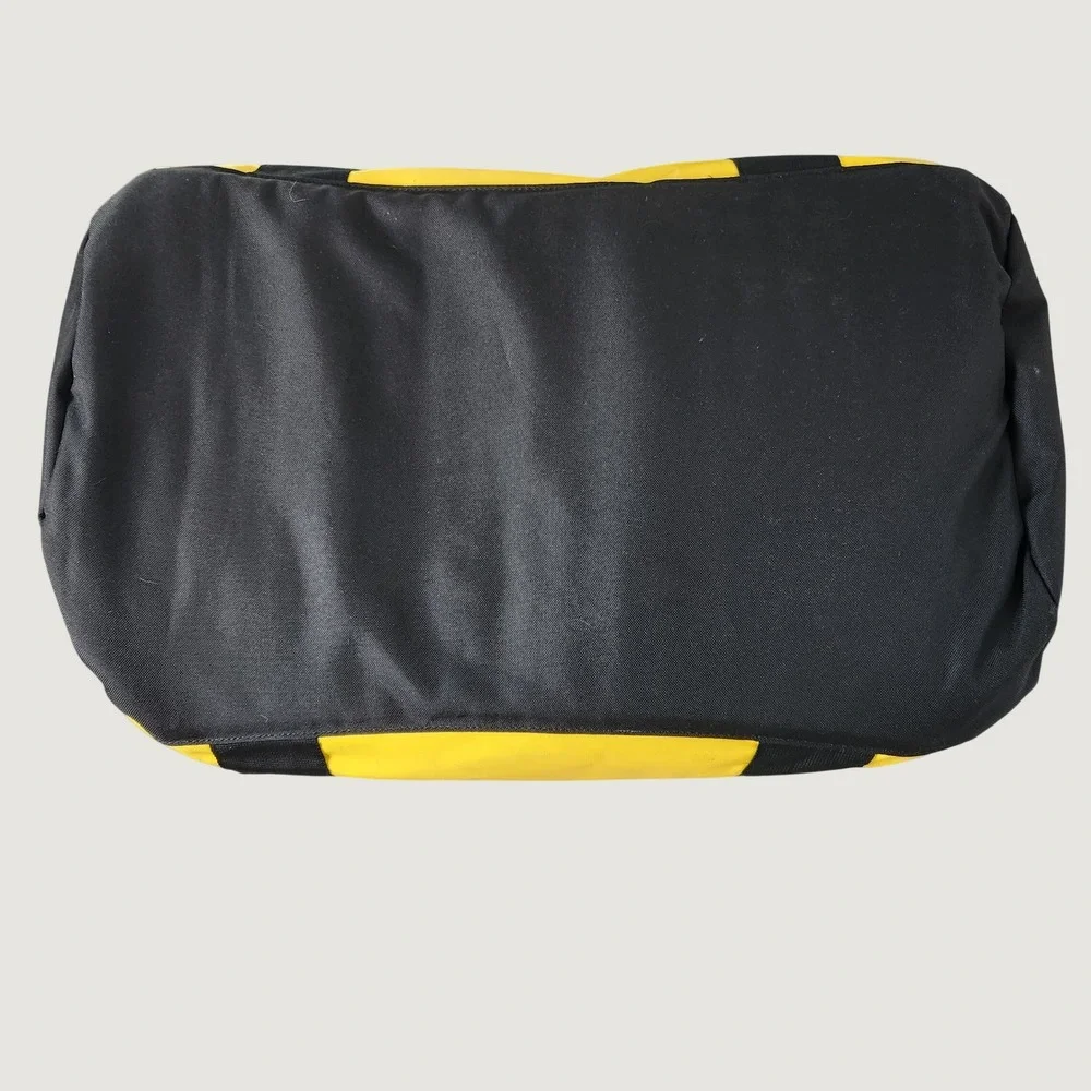VTG Henri Lloyd Yellow Waterproof Sailing Storm Barrel Duffel Bag 85L Gorpcore